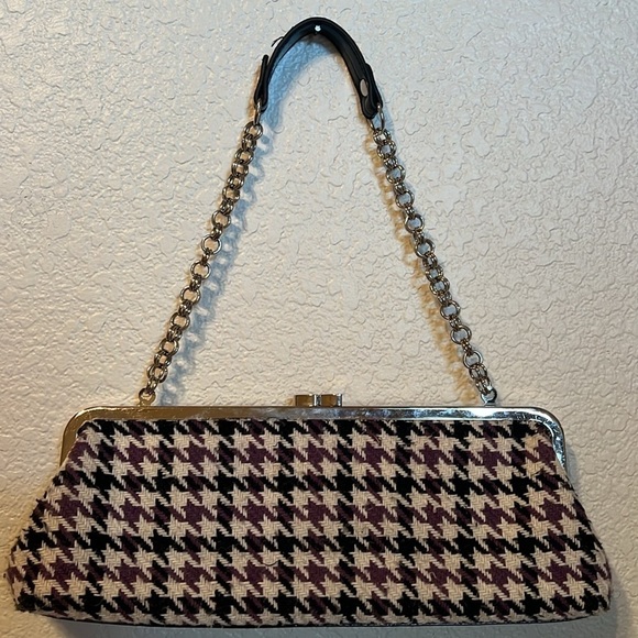 Houndstooth shoulder bag - Picture 3 of 3